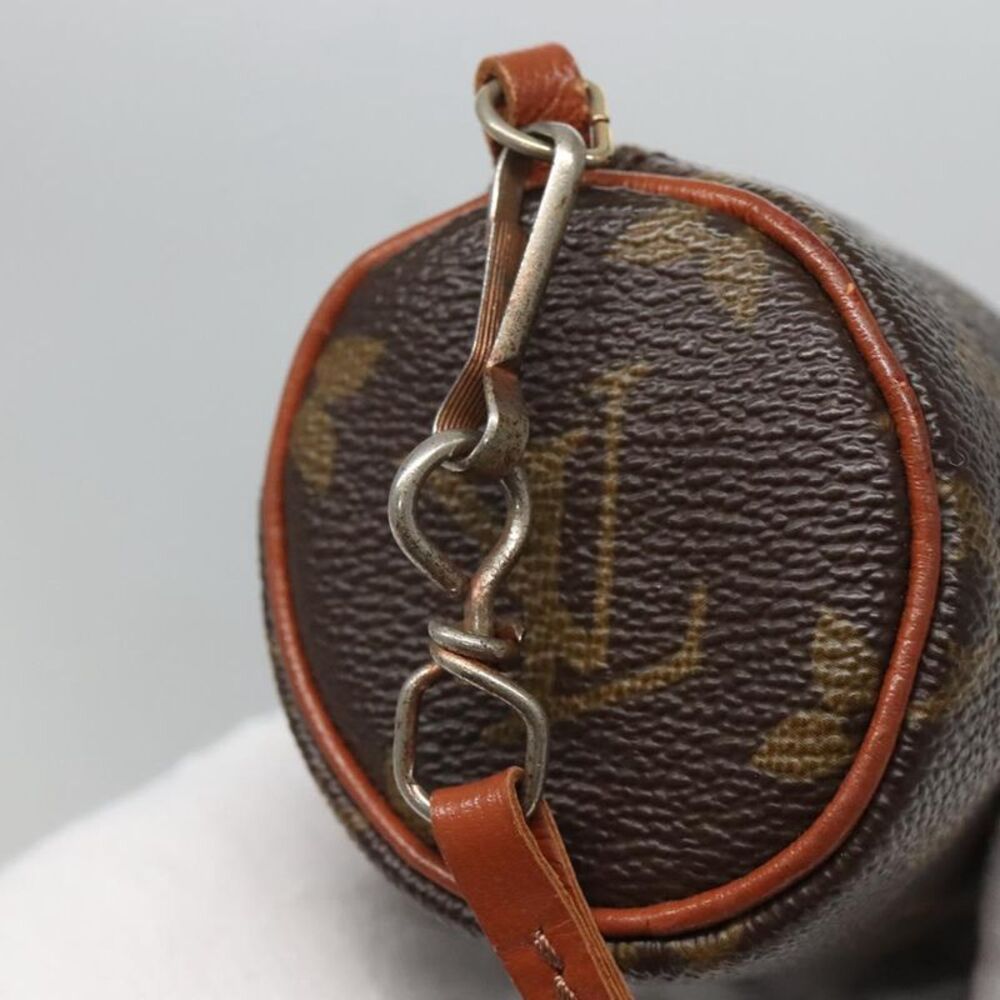 Louis Vuitton Mini Baby Papillon Brown Canvas Clutch Bag (Pre-Owned) - Picture 10 of 16